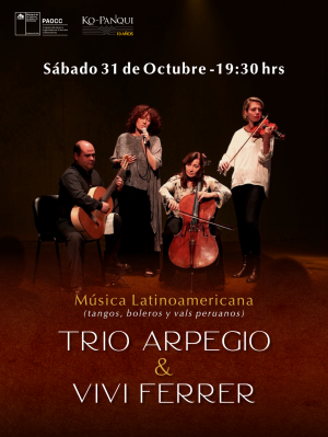 Afiche Trio Arpegio & Vivi Ferrer 1080x1440